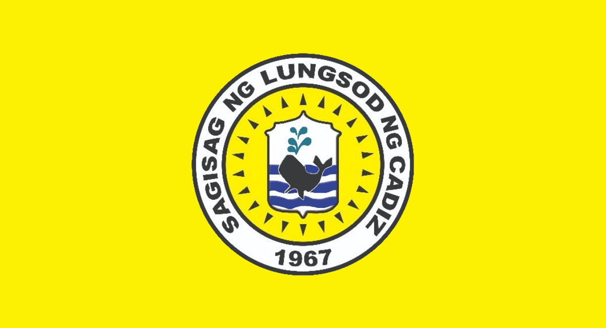 Cadiz City seal on official flag