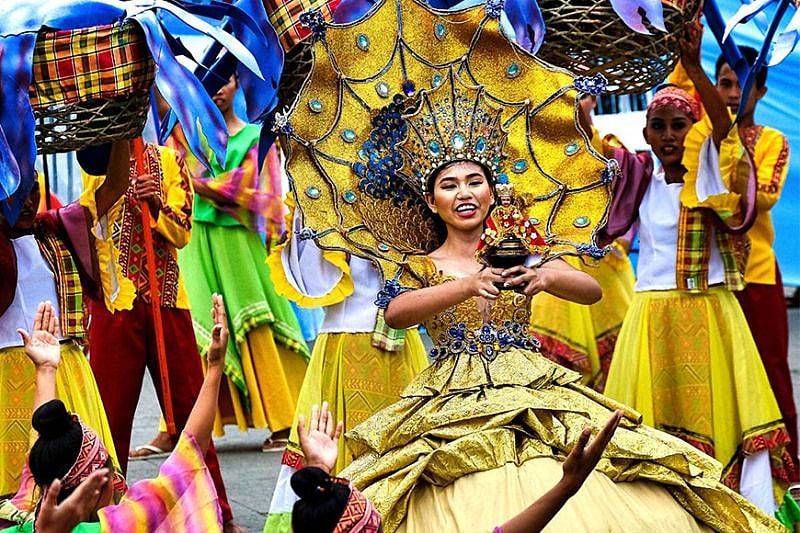 Dinagsa Festival street dancers in Cadiz City